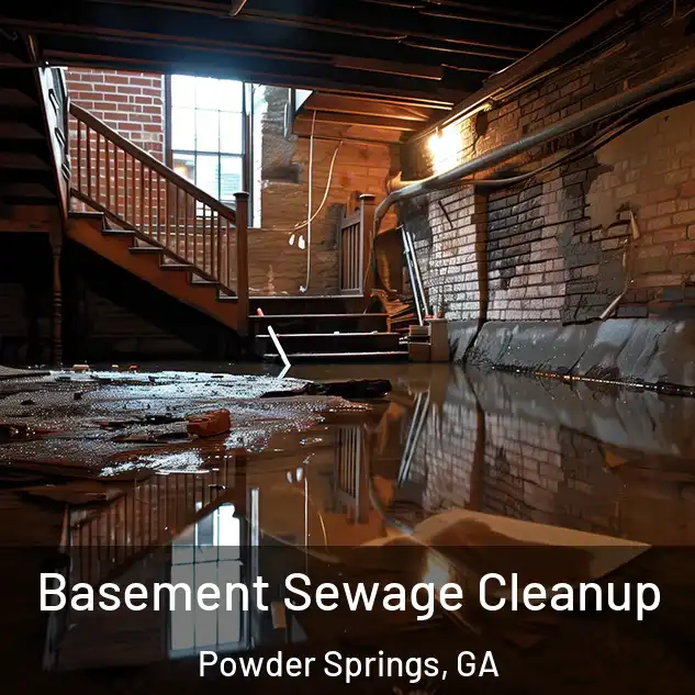  Basement Sewage Cleanup Powder Springs, GA