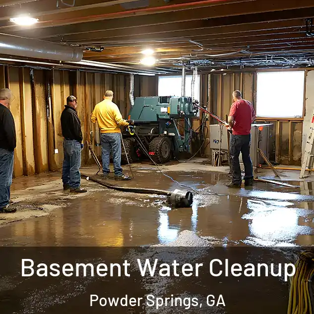  Basement Water Cleanup Powder Springs, GA