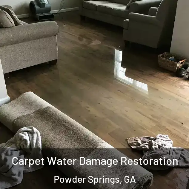  Carpet Water Damage Restoration Powder Springs, GA