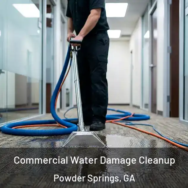  Commercial Water Damage Cleanup Powder Springs, GA