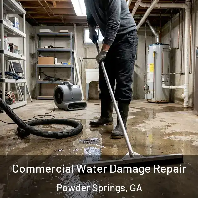  Commercial Water Damage Repair Powder Springs, GA