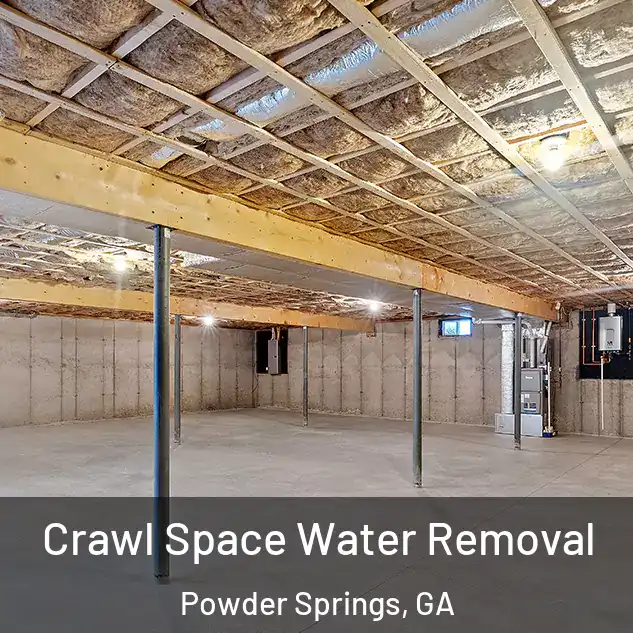  Crawl Space Water Removal Powder Springs, GA