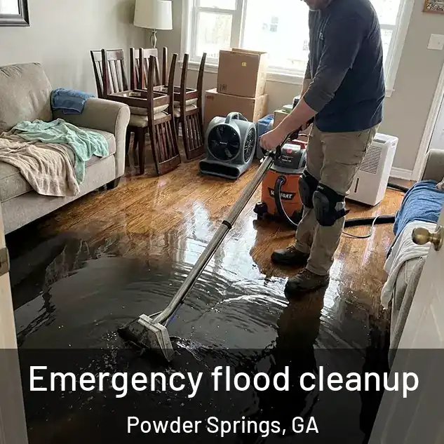  Emergency flood cleanup Powder Springs, GA