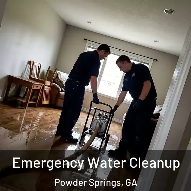  Emergency Water Cleanup Powder Springs, GA