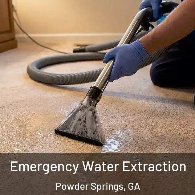  Emergency Water Extraction Powder Springs, GA