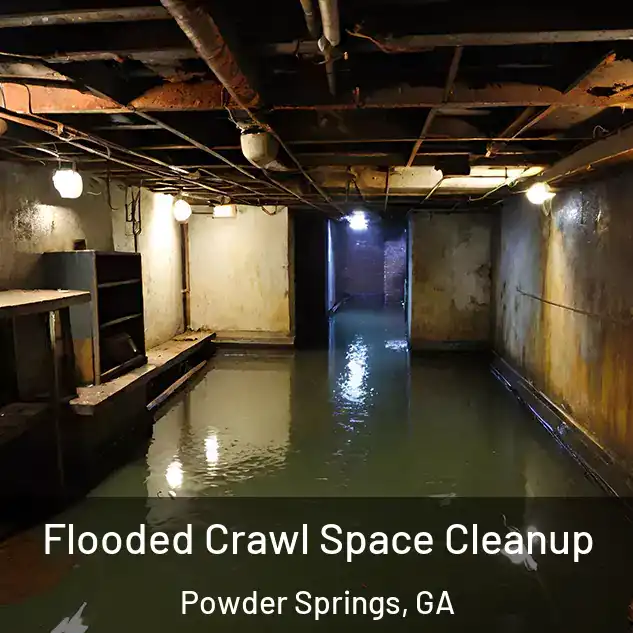  Flooded Crawl Space Cleanup Powder Springs, GA