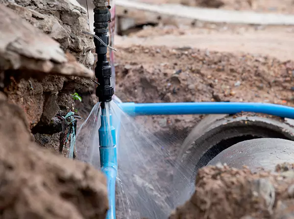Burst Pipe Cleanup in Powder Springs