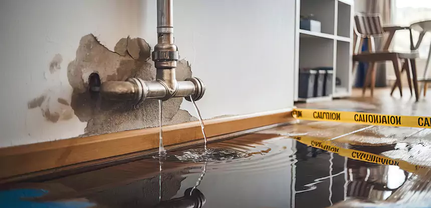 Burst Pipe Cleanup in Powder Springs