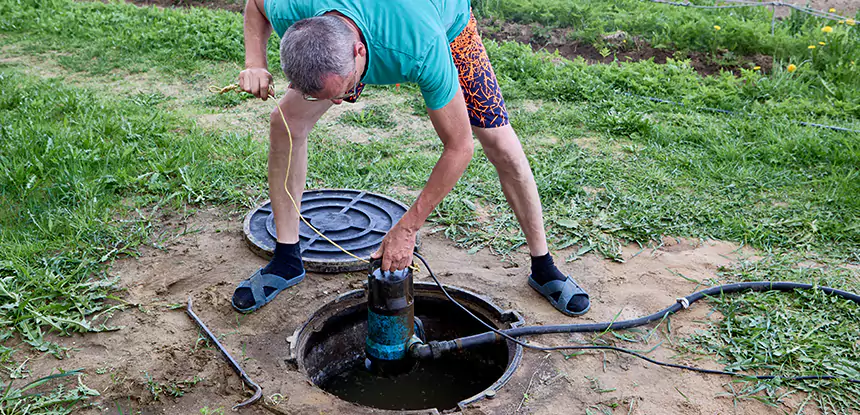 Outdoor Sewage Cleanup in Powder Springs