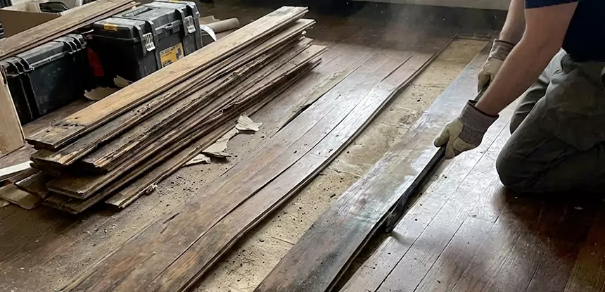 Wood Veneer Water Damage Repair Powder Springs