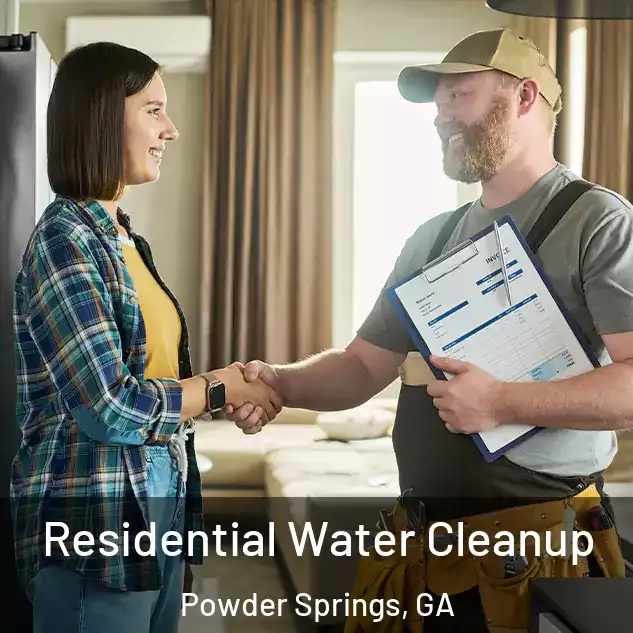  Residential Water Cleanup Powder Springs, GA