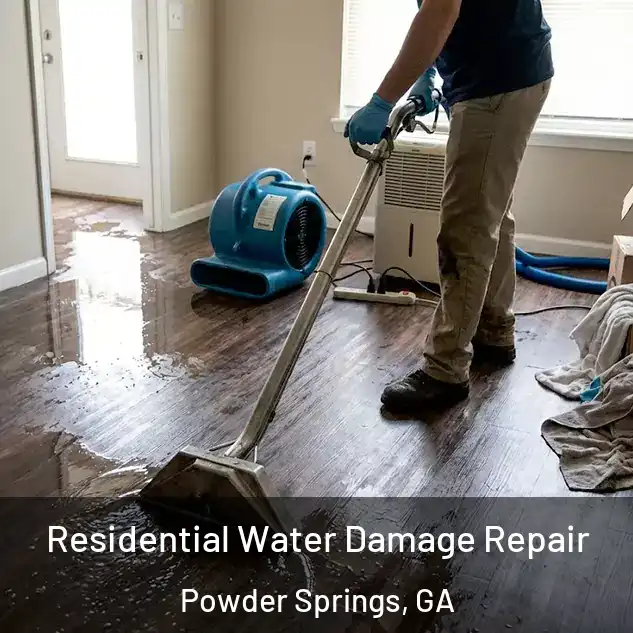  Residential Water Damage Repair Powder Springs, GA