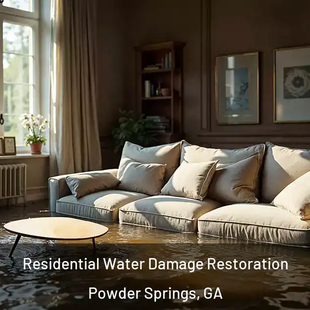  Residential Water Damage Restoration Powder Springs, GA