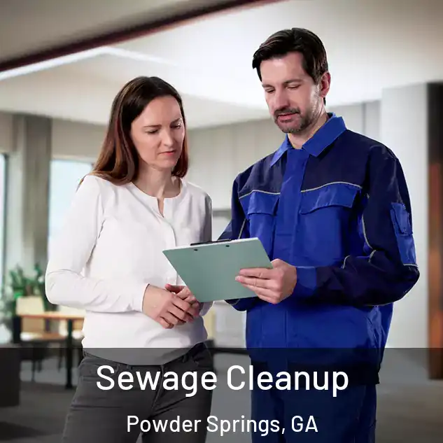  Sewage Cleanup Powder Springs, GA