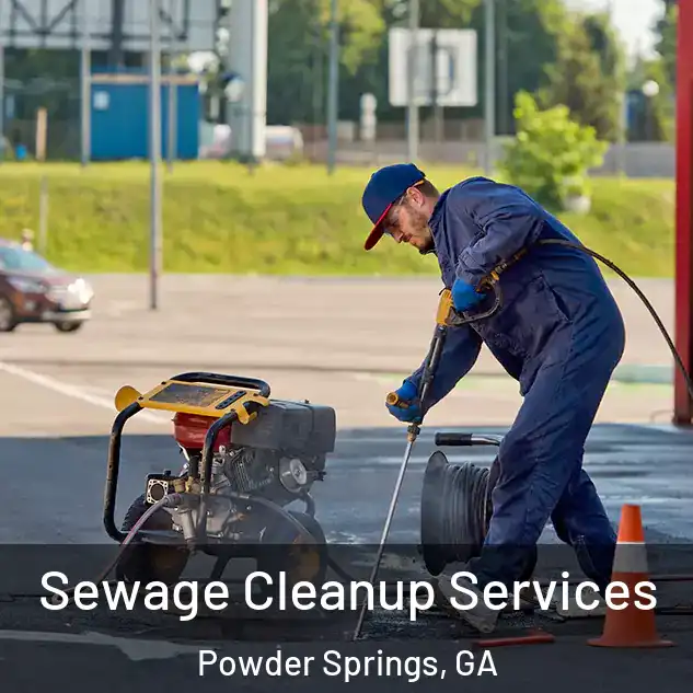  Sewage Cleanup Services Powder Springs, GA