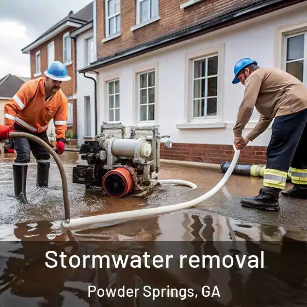  Stormwater removal Powder Springs, GA