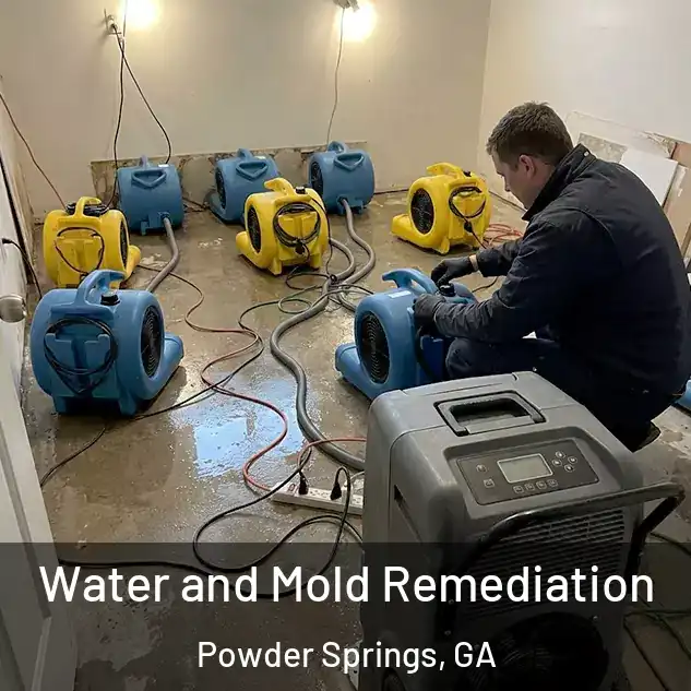  Water and Mold Remediation Powder Springs, GA