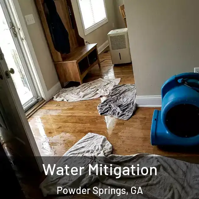  Water Mitigation Powder Springs, GA
